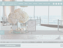 Tablet Screenshot of melizabethevents.com